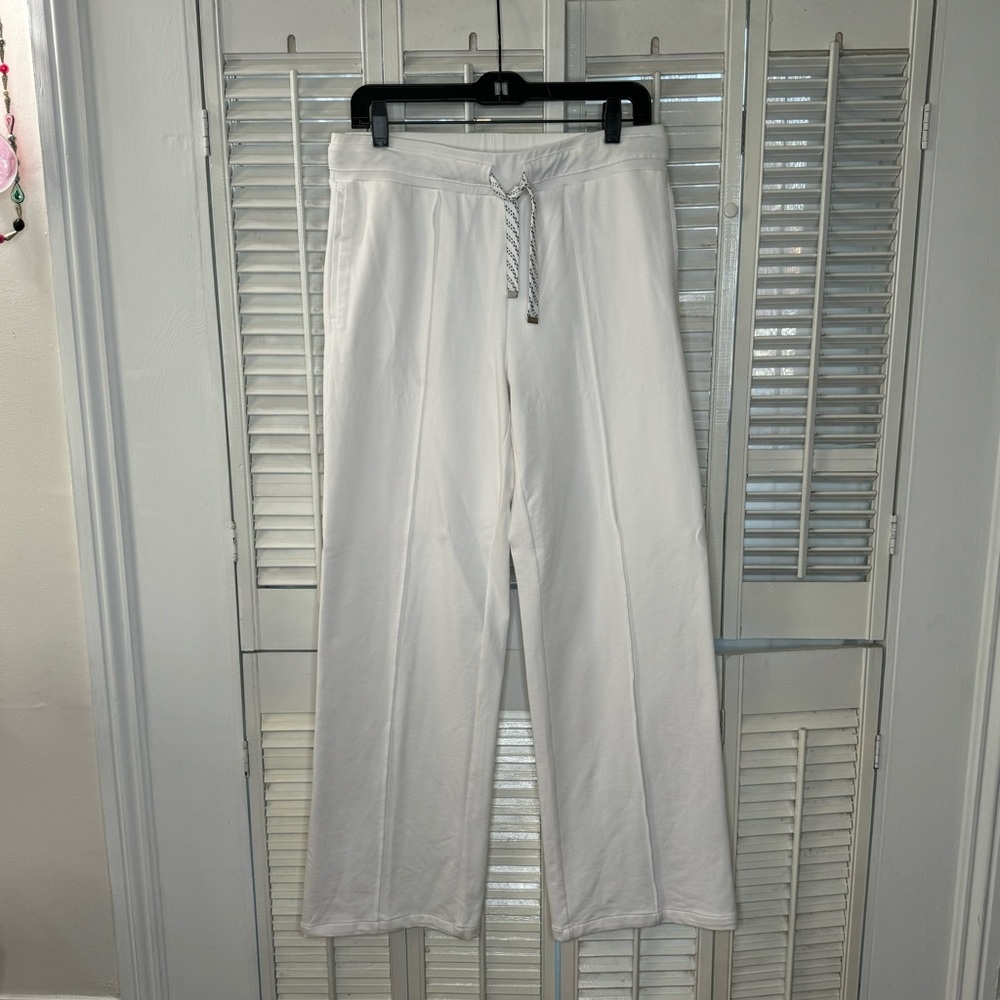 White drawstring pants - Picture 2 of 5